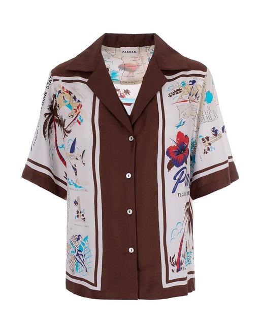 P.A.R.O.S.H. Red Florida Bowling Shirt
