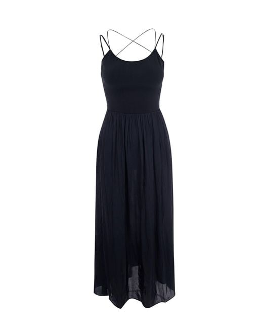 Sessun Blue Long Dress Sweet Mambo