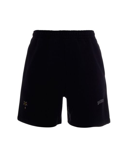Barrow Blue Bermuda Felpa for men