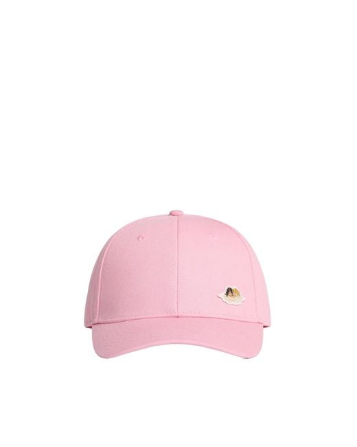 Cappellino Baseball Angel Patch di Fiorucci in Pink