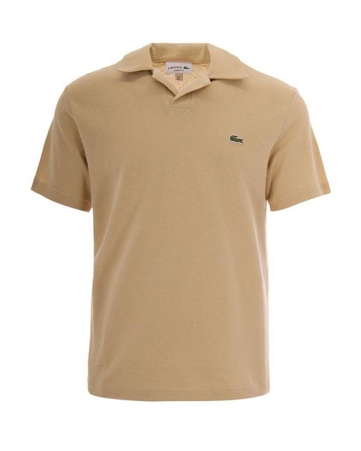 Lacoste Natural Polo Shirt Classic Fit for men