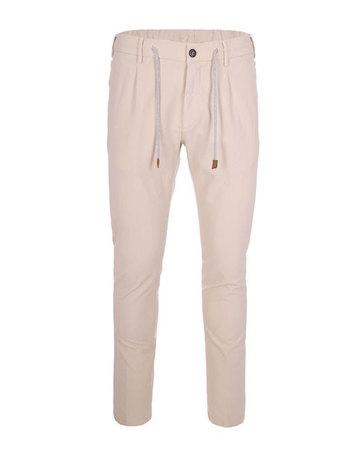 Eleventy Natural Jogger Sabbia for men