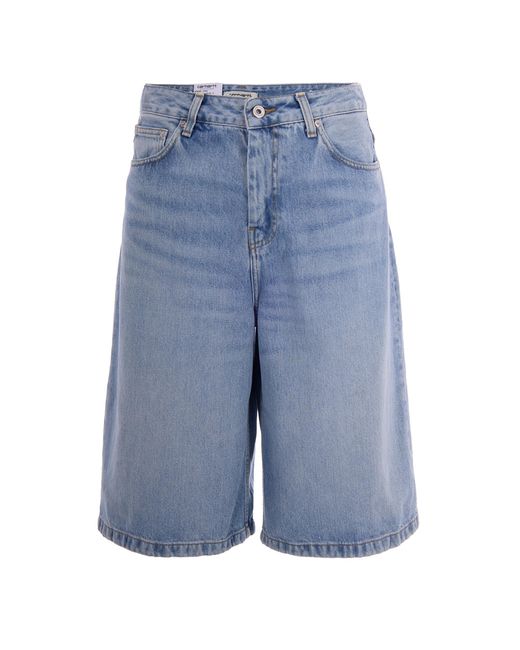 Carhartt Blue Bermuda Shorts Belmont Denim