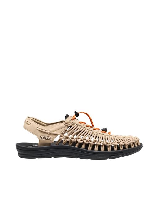 Keen White Sandalo Uneek Uomo Safari Peele for men