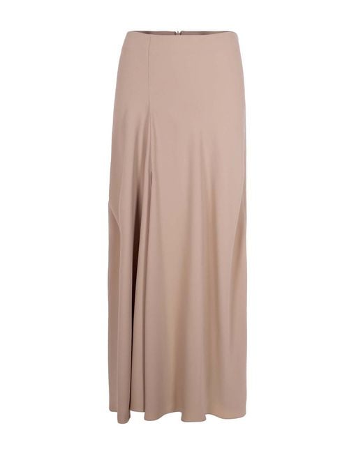 P.A.R.O.S.H. Brown Mini Skirt