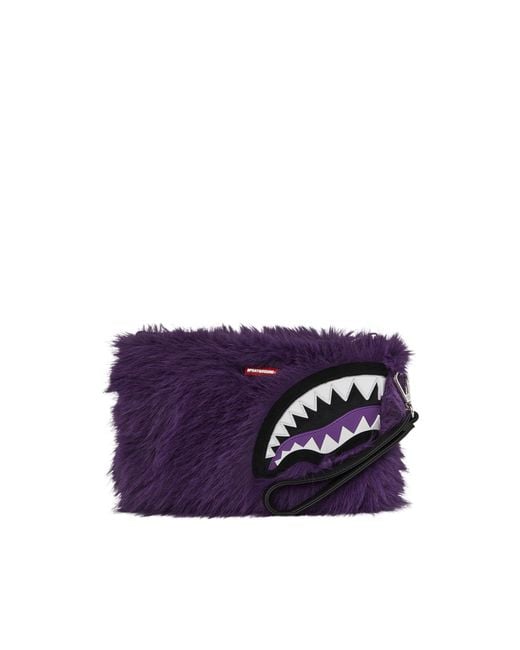 Sprayground Purple Pochette Fur Cray Purp Crossover for men