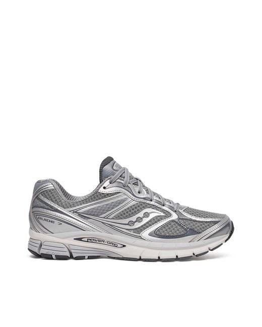 Sneakers Progrid Guide 7 di Saucony in White da Uomo