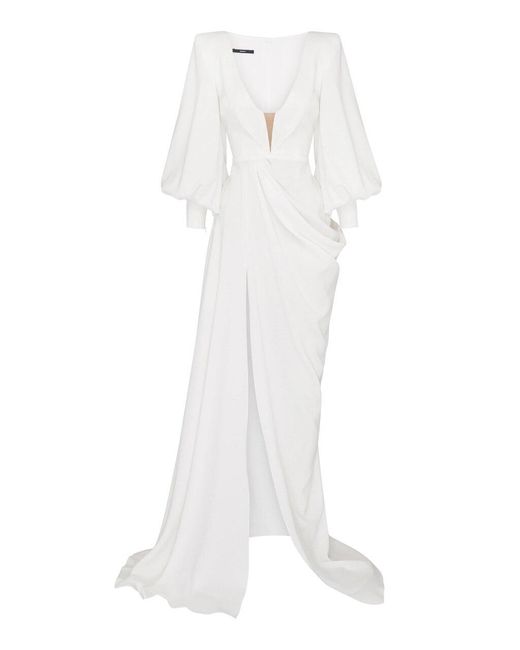 alex perry white dress