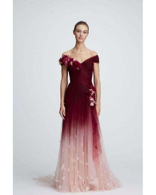 marchesa evening gowns
