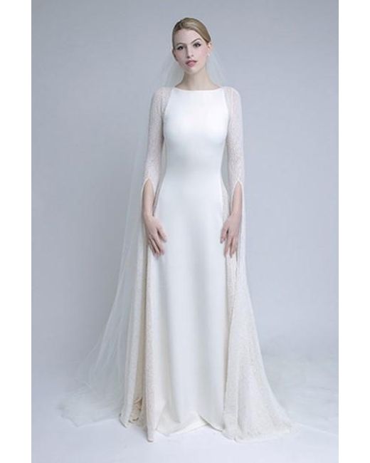 Marc Bouwer Blue Sansa Gown