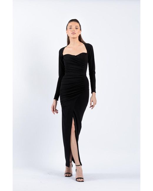 women's short black dress Buy Women Rib Balloon Hem Detail Online at Best Price 0WSAN Adult:Women Caywon Women's V-Neck Long