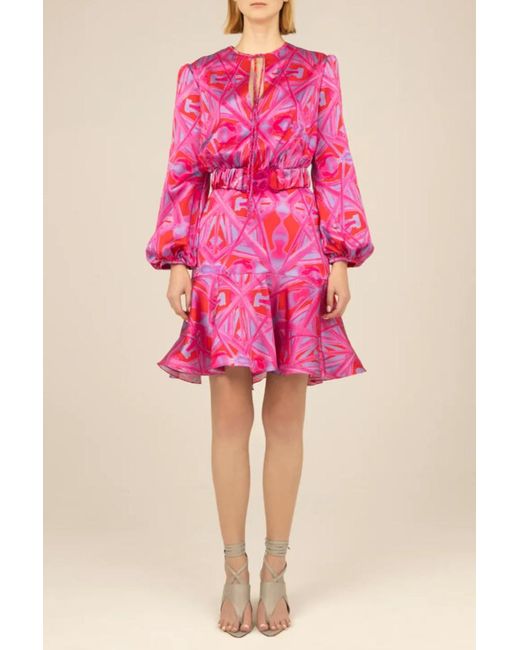silvia tcherassi pink dress