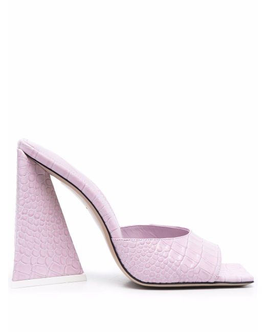 the attico devon mule pink