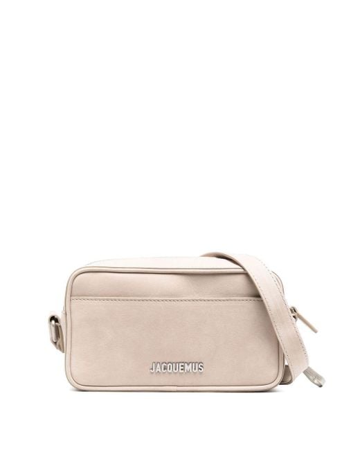 Jacquemus Beige Le Crossbody Leather Bag in Natural Lyst UK