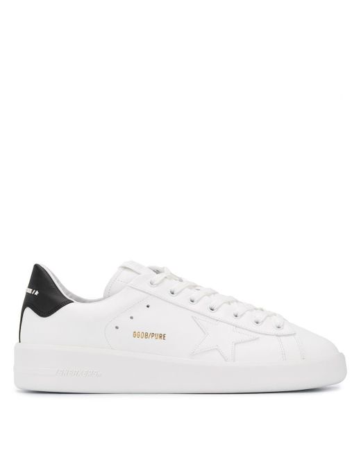 Golden Goose Leather Sneakers Purestar in White for Men | Lyst