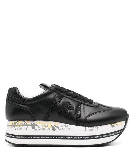 Premiata Black Sneakers
