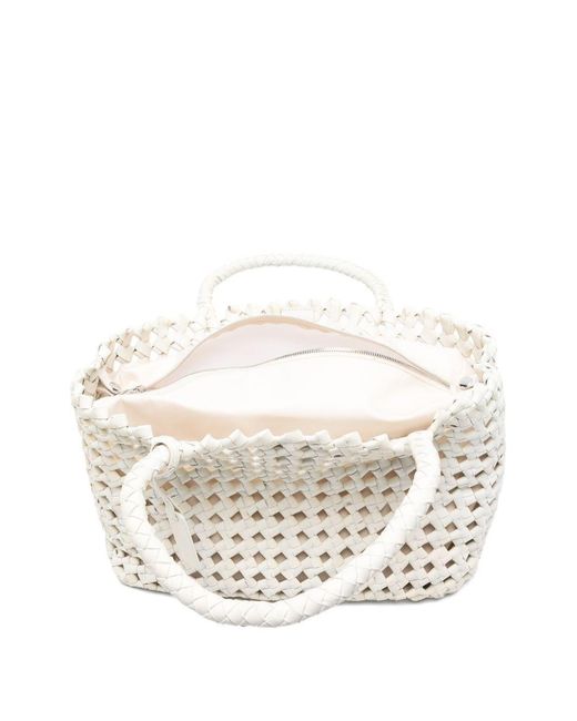 Borsa Regina di VISONA in White