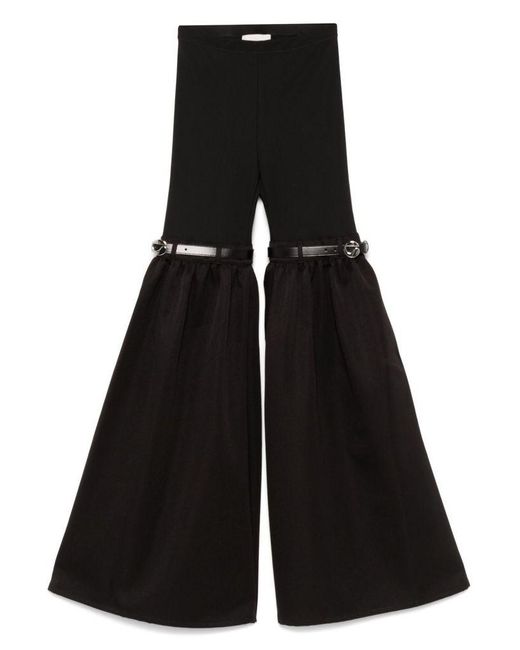 Pantaloni Svasati di Coperni in Black