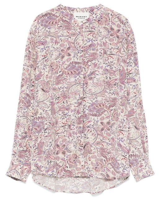 Camicia Catchell di Isabel Marant in Pink