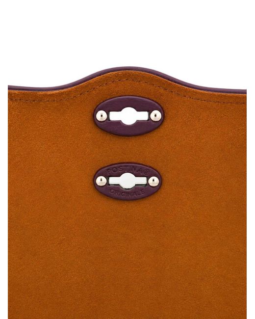 Borsa A Mano Baby Tote di Zanellato in Purple