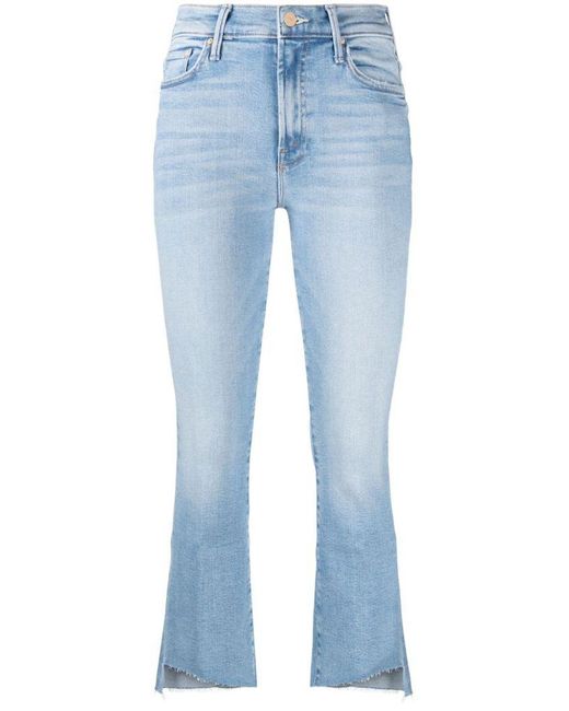 | Jeans ' The Insider Crop Step Fray' | female | BLU | 26 di Mother in Blue