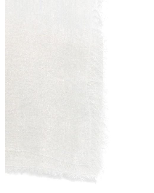 Sciarpa Clary di Faliero Sarti in White