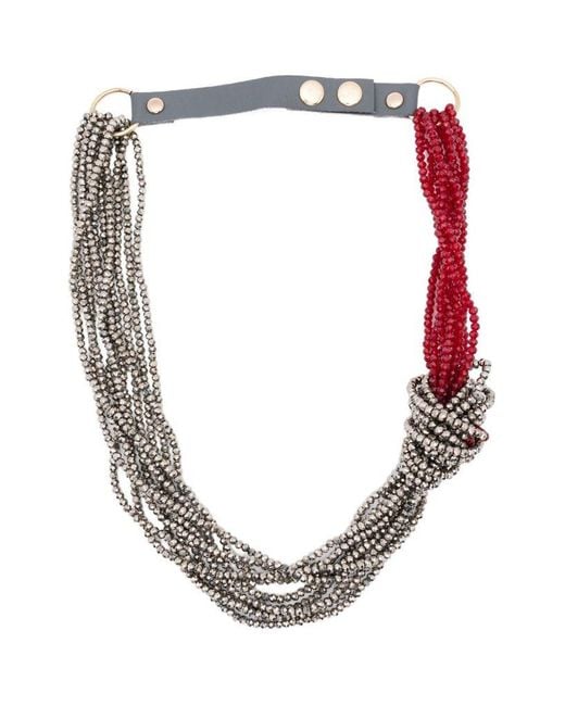 Antonelli Multicolor Bead Necklace