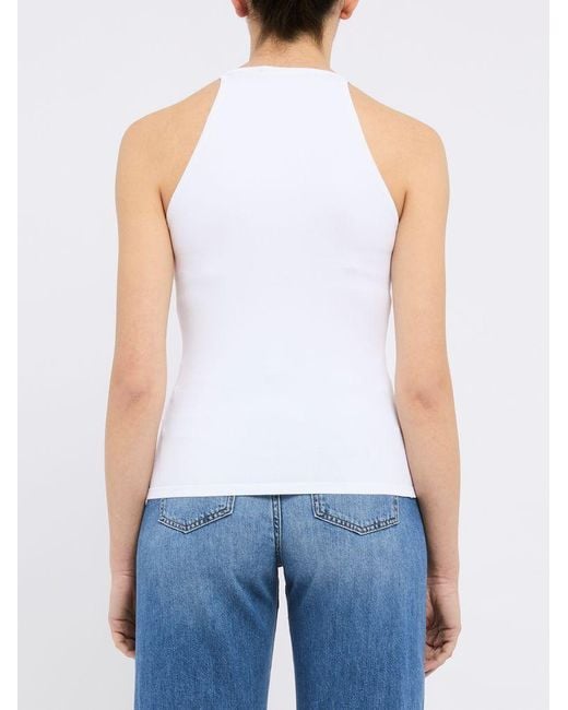 Max Mara White 'Armida' Top
