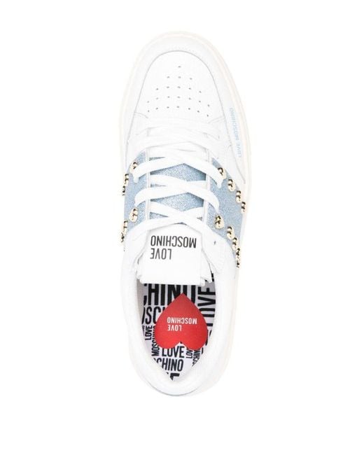 | Sneakers fascia | female | BIANCO | 40 di Love Moschino in White