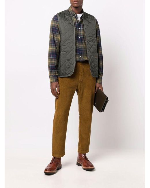 Barbour Blue 'Fortrose' Shirt With Tartan Pattern for men