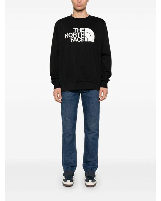 【国内即発】THE NORTH FACE M BLOWN UP LOGO CREW The North Face Men's TNF Black Double-Knit Full-Zip Hoodie