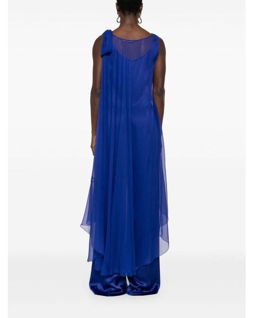 Tuta di Alberta Ferretti in Blue