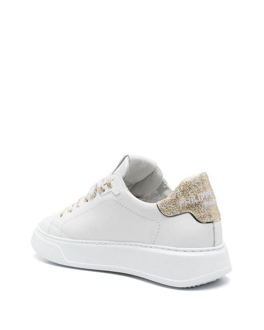 Sneakers Temple di Philippe Model in White