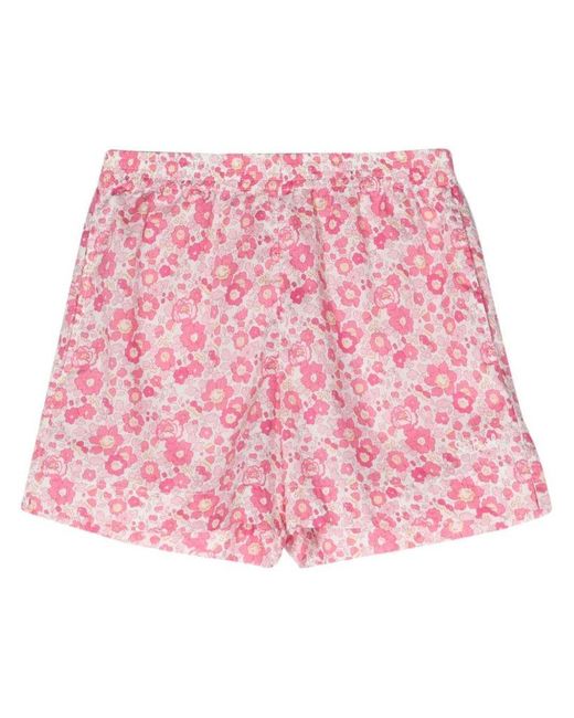 | Shorts Liberty in cotone con stampa floreale | female | ROSA | S di Mc2 Saint Barth in Pink