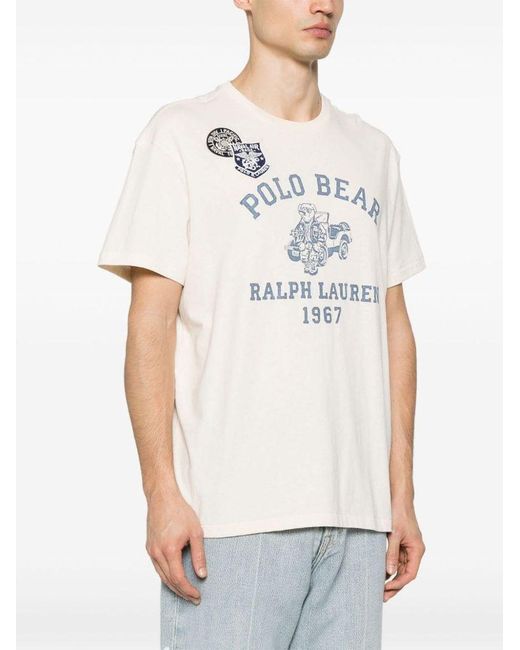 | T-shirt stampata | male | BIANCO | XL di Polo Ralph Lauren in White da Uomo