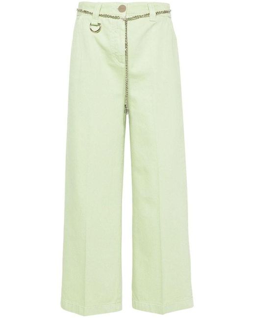 | Pantaloni con cintura | female | VERDE | 30 di Liu Jo in Green