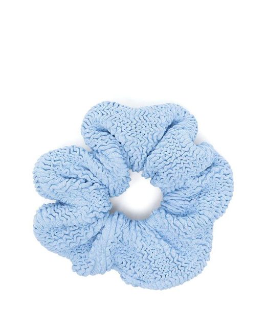 Scrunchie Con Elastico di Hunza G in Blue