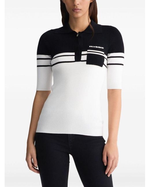 Polo A Righe di Liu Jo in Black