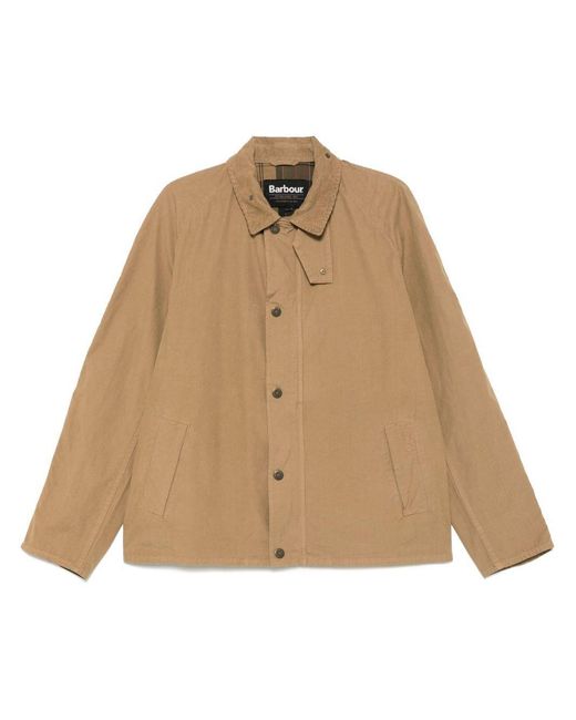 Giacca Classic Heritage di Barbour in Natural da Uomo