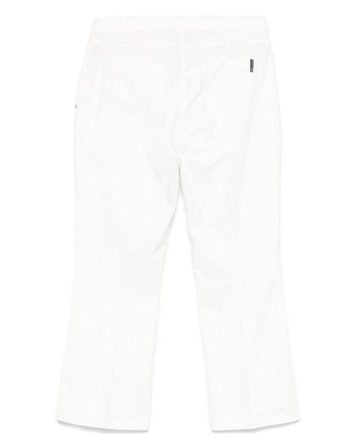 Marina Rinaldi White 'Leonida' Trousers