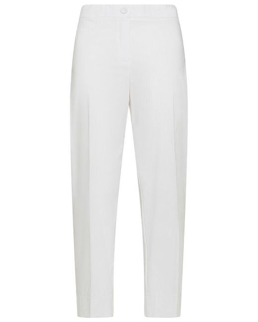 | Pantaloni Artello in cotone linea Capri | female | BIANCO | 25 di Marina Rinaldi in White