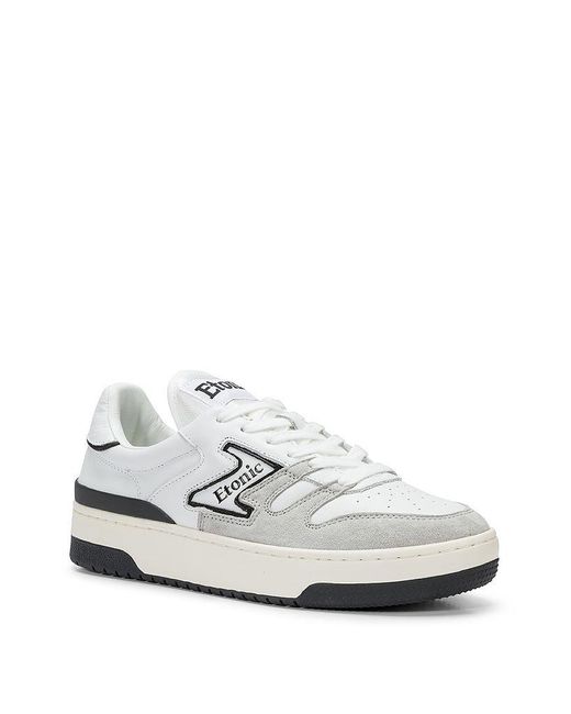 | Sneakers B481 in pelle a pannelli | male | BIANCO | 45 di Etonic in White da Uomo