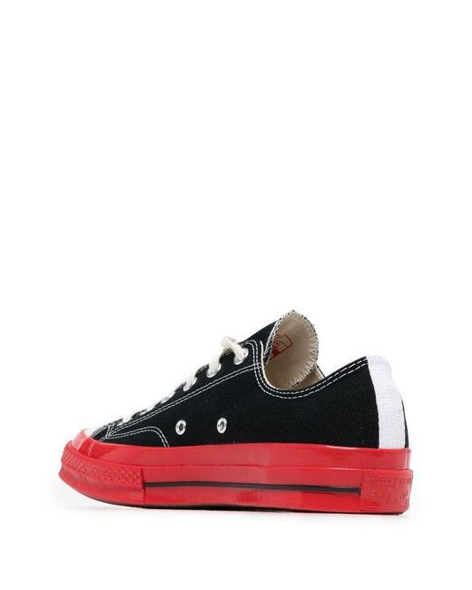 | Sneakers stampa cuore | unisex | NERO | 5 di COMME DES GARÇONS PLAY in Red