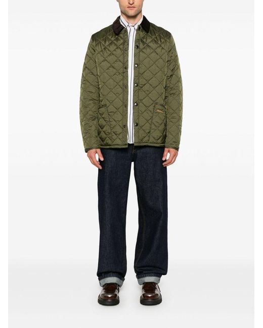 Barbour Green 'Heritage Liddesdale' Quilted Jacket for men