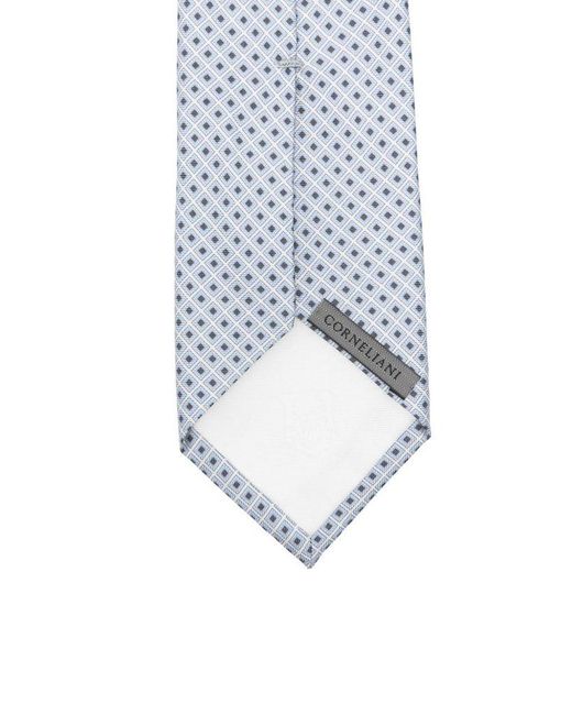 Cravatta di Corneliani in White da Uomo