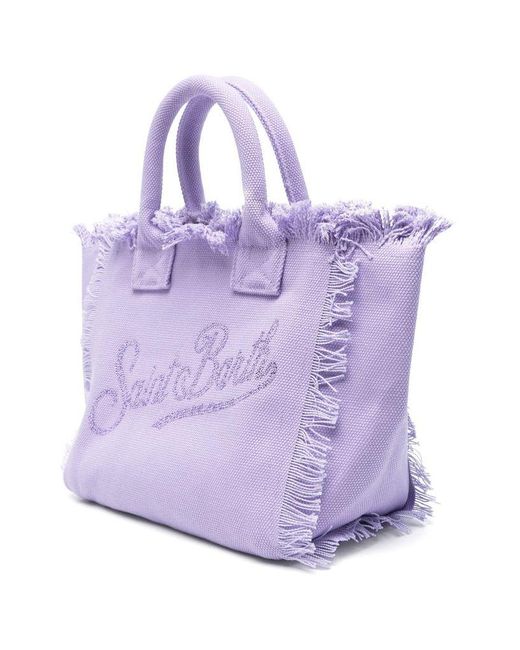 Borsa Tote 'Colette' di Mc2 Saint Barth in Purple