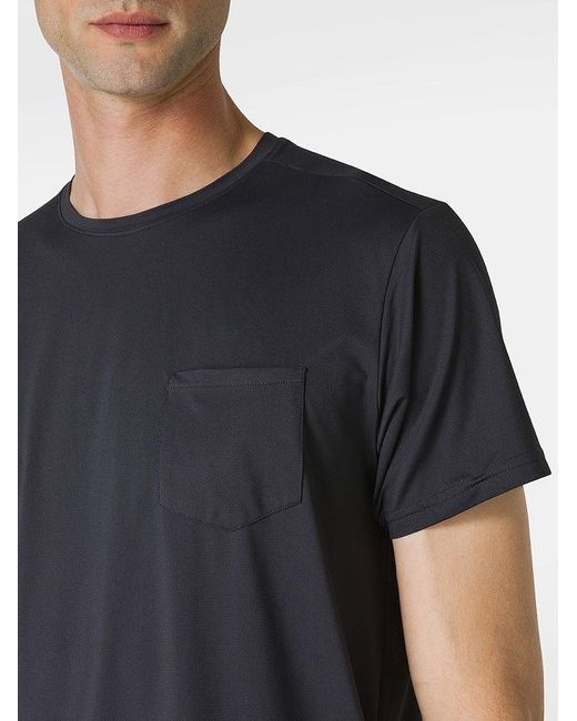 | T-shirt Chicago in cotone con tasca applicata | male | NERO | XXL di Save The Duck in Black da Uomo