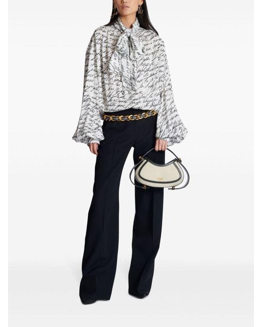 Balmain Gray Elegant Shirt