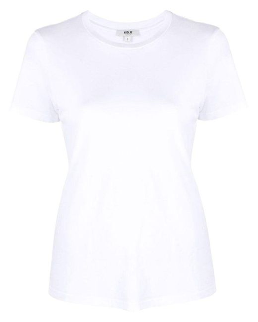 | T-shirt girocollo | female | BIANCO | S di Agolde in White