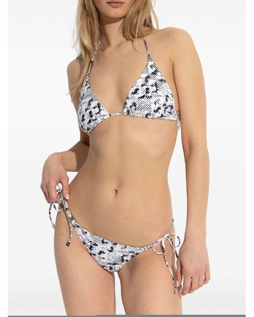Tory Burch Gray Bikinis